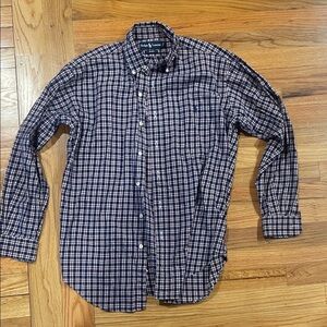 Polo Ralph Lauren Navy Checkered Shirt